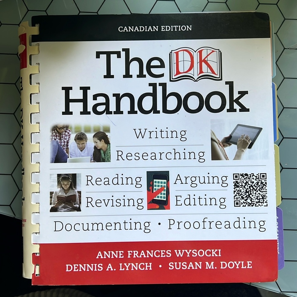 Pearson | Canadian Edition, The DK HandBook